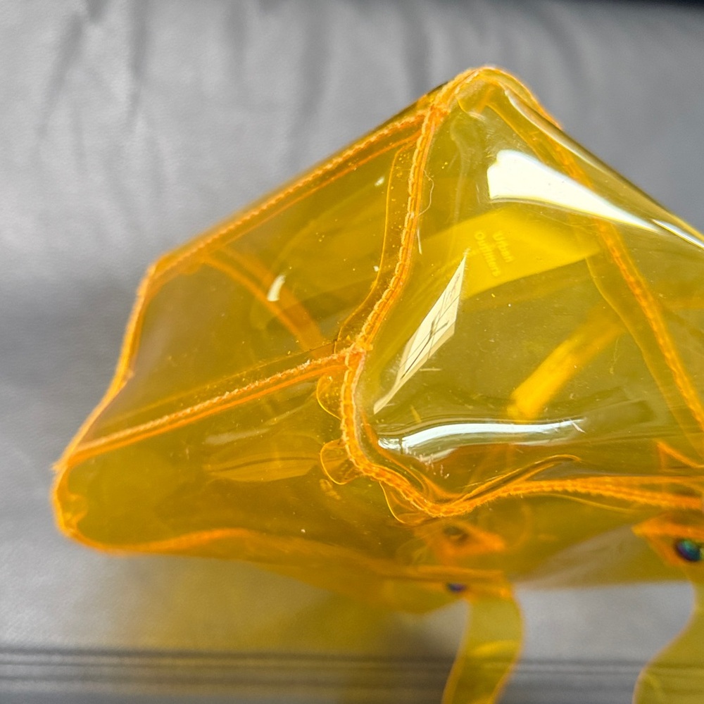 Urban Outfitters Vibrant Yellow Clear Tote - Picture 4 of 9
